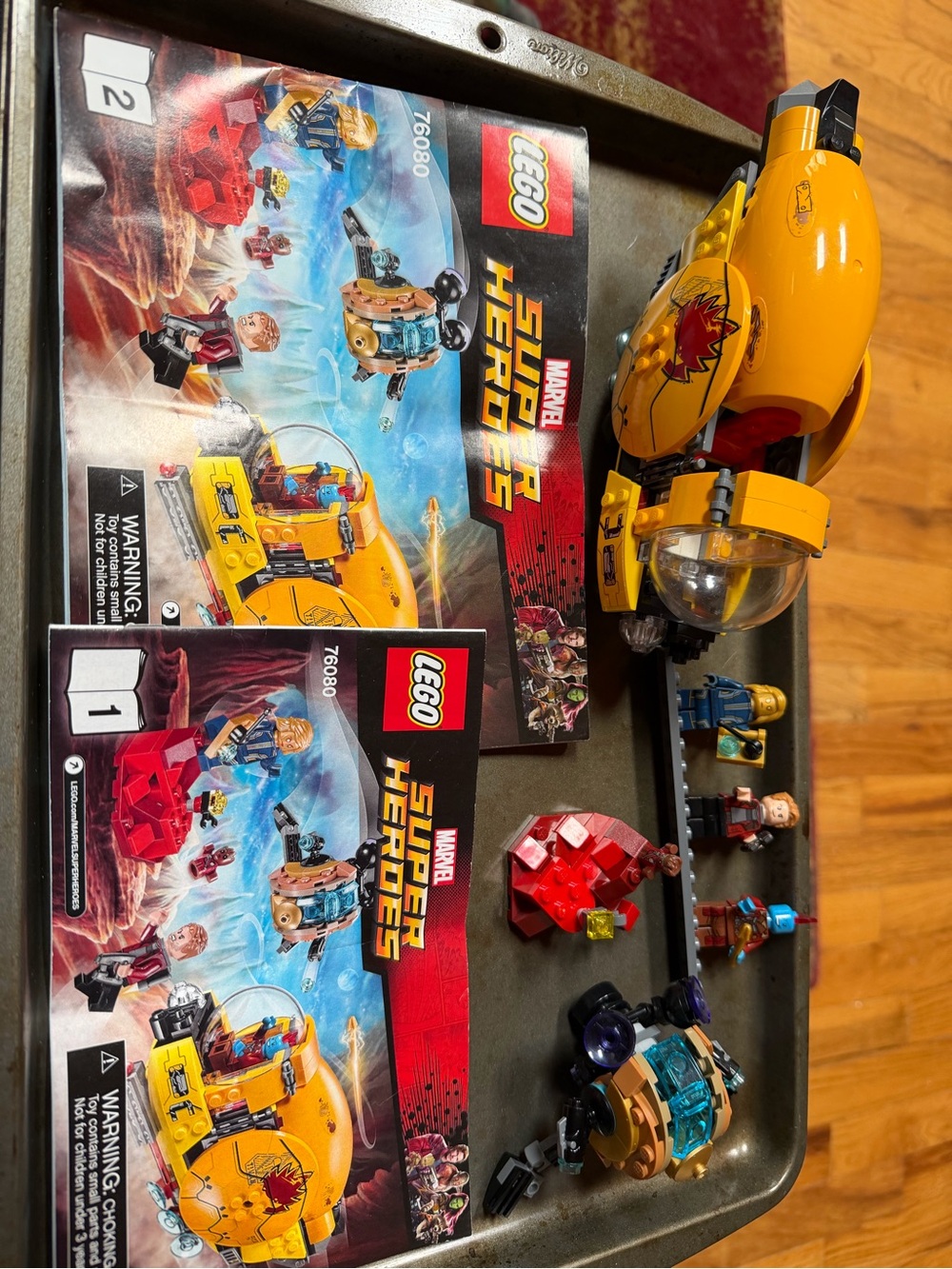 Lego 76080 Marvel Superheroes Ayesha’s Revenge 2017 complete